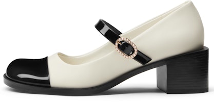 (Women) CHARLES & KEITH PU Round-Toe Mary Jane 'Chunky Heel' CK1-60580280 (Women) CHARLES & KEITH PU Round-Toe Mary Jane 'Chunky Heel' CK1-60580280