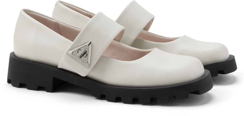 (W) CHARLES & KEITH PU Hujung Bulat Platform 'Mary Jane' CK1-70381010 Details for (W) CHARLES & KEITH PU Hujung Bulat Platform 'Mary Jane' CK1-70381010