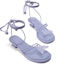 Details for (W) CHARLES & KEITH Sandal PU 'Butterfly Lace-Up Toe Post' CK1-60280392