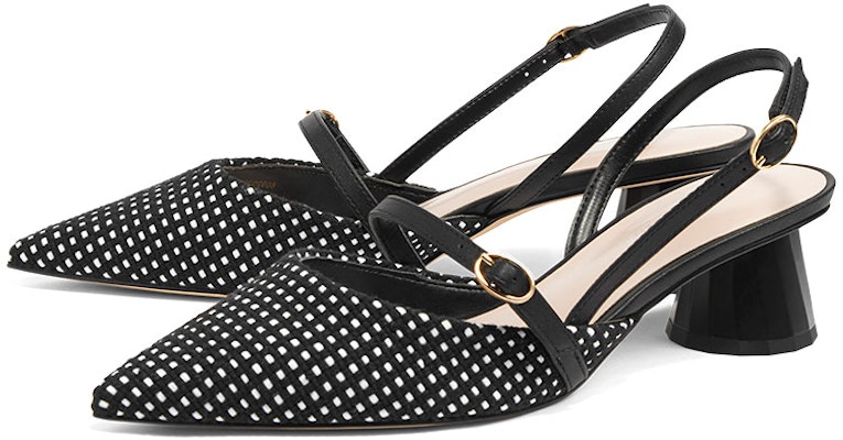 (W) CHARLES & KEITH PU Slingback Pumps 'Kombinasi Warna Beragam' CK1-60920296_MULTI Lookbook (W) CHARLES & KEITH PU Slingback Pumps 'Kombinasi Warna Beragam' CK1-60920296_MULTI