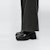 (Women) CHARLES & KEITH PU Square Toe Lace-Up 'British Chunky Heel' CK1-60580255