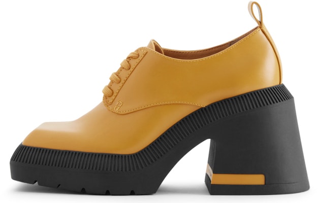 (Women) CHARLES & KEITH PU Square Toe Lace-Up 'British Chunky Heel' CK1-60580255 Purchase (Women) CHARLES & KEITH PU Square Toe Lace-Up 'British Chunky Heel' CK1-60580255