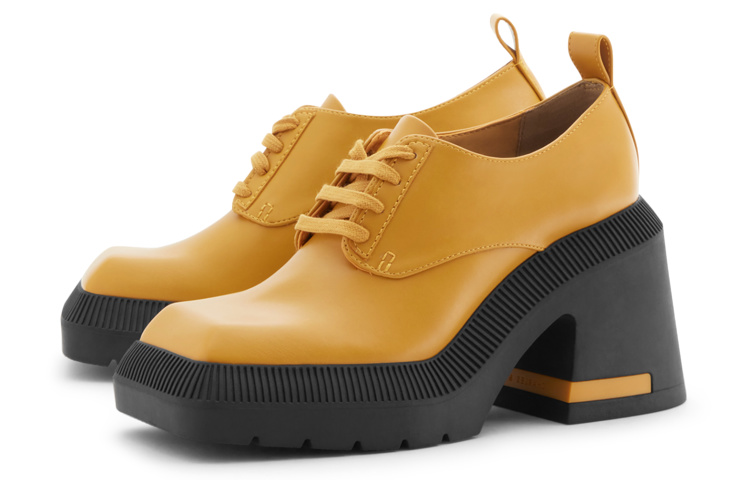 Details for (W) 查尔斯&基思 PU方头系带 '英式厚底跟' CK1-60580255