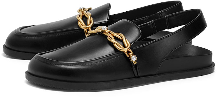 (W) CHARLES & KEITH PU Twist Knot Metal 'Sandal Fashion Hitam' CK1-71680048_BLACK Order (W) CHARLES & KEITH PU Twist Knot Metal 'Sandal Fashion Hitam' CK1-71680048_BLACK