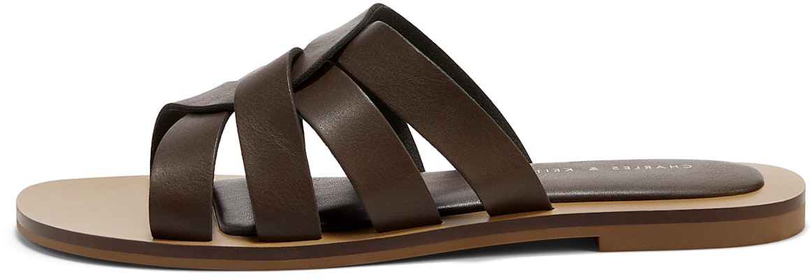 (W) CHARLES & KEITH Sandalias Planas de Moda Tejidas PU con Recortes CK1-70580211 Shop (W) CHARLES & KEITH Sandalias Planas de Moda Tejidas PU con Recortes CK1-70580211