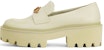 (W) Loafer Tebal Gaya British Hitam PU Tenunan CHARLES & KEITH CK1-70920109