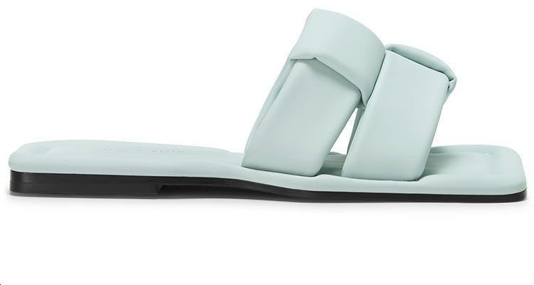 (W) CHARLES & KEITH ウーブンミュール (ミントブルー) CK1-70380955_MINT-BLUE Order (W) CHARLES & KEITH ウーブンミュール (ミントブルー) CK1-70380955_MINT-BLUE