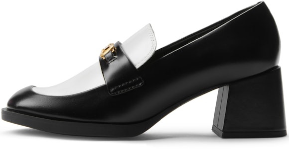 CHARLES&KEITH PU 復古拼色粗跟 樂福鞋 5.9cm 女款 Purchase CHARLES&KEITH PU 復古拼色粗跟 樂福鞋 5.9cm 女款