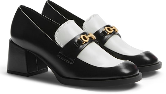 CHARLES&KEITH PU 復古拼色粗跟 樂福鞋 5.9cm 女款 Details for CHARLES&KEITH PU 復古拼色粗跟 樂福鞋 5.9cm 女款