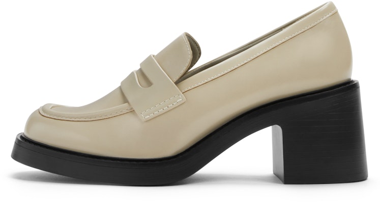 (W) CHARLES & KEITH Kasut Loafer Retro 'Tumit Tebal Sederhana' CK1-60920357 Sizing (W) CHARLES & KEITH Kasut Loafer Retro 'Tumit Tebal Sederhana' CK1-60920357