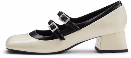 (Women) CHARLES & KEITH Charles & Keith Retro Mary Jane 'Block Heel Buckle' CK1-61720159 (Women) CHARLES & KEITH Charles & Keith Retro Mary Jane 'Block Heel Buckle' CK1-61720159