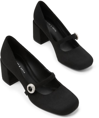 (W) CHARLES & KEITH 레트로 청키 메리제인 CK1-60361487 3