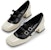 (W) CHARLES & KEITH Retro Mary Jane 'Tumit Blok Dengan Gesper' CK1-61720159