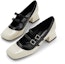Lookbook (W) CHARLES & KEITH Retro Mary Jane 'Tumit Blok Dengan Gesper' CK1-61720159