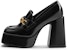 (W) CHARLES & KEITH Retro Square Toe Block Heel 'Klasik' CK1-60361475