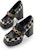 (W) CHARLES & KEITH Retro Square Toe Block Heel 'Klasik' CK1-60361475