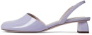 (W) CHARLES & KEITH Sandal Tumit Rendah Hujung Bulat 'Lavender Purple' CK1-61720088_LILAC