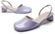 (W) CHARLES & KEITH Sandal Tumit Rendah Hujung Bulat 'Lavender Purple' CK1-61720088_LILAC