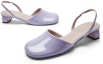 Lookbook (W) CHARLES & KEITH Sandal Tumit Rendah Hujung Bulat 'Lavender Purple' CK1-61720088_LILAC