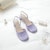 (W) CHARLES & KEITH Sandal Tumit Rendah Hujung Bulat 'Lavender Purple' CK1-61720088_LILAC
