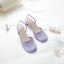 Purchase (W) CHARLES & KEITH Sandal Tumit Rendah Hujung Bulat 'Lavender Purple' CK1-61720088_LILAC