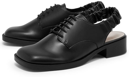 (W) CHARLES & KEITH 러칭 슬링백 레이스업 힐 (블랙) CK1-70580171_BLACK Order (W) CHARLES & KEITH 러칭 슬링백 레이스업 힐 (블랙) CK1-70580171_BLACK