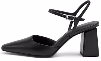 (Women) CHARLES & KEITH Square Toe Block Heel 'Elegant Pump' CK1-61720139 (Women) CHARLES & KEITH Square Toe Block Heel 'Elegant Pump' CK1-61720139