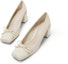 Lookbook (W) CHARLES & KEITH Kasut Tumit Blok Hujung Petak 'Fesyen' CK1-61720137