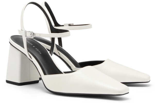 (W) CHARLES & KEITH Sepatu Hak Tebal Kotak 'Elegant Pump' CK1-61720139 Purchase (W) CHARLES & KEITH Sepatu Hak Tebal Kotak 'Elegant Pump' CK1-61720139