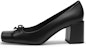 (W) CHARLES & KEITH Kasut Tumit Blok Hujung Petak 'Fesyen' CK1-61720137