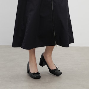 (W) 查尔斯&基思 方头粗跟 '时尚' CK1-61720137 Cheap (W) 查尔斯&基思 方头粗跟 '时尚' CK1-61720137