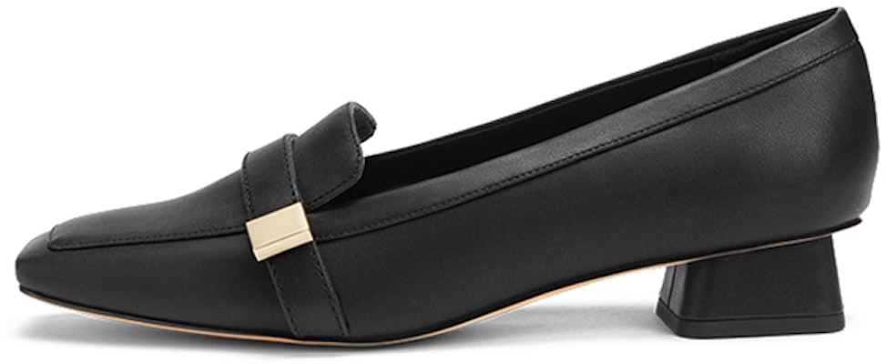 (Women) CHARLES & KEITH Square Toe Mid-Low Heels 'Black Metal Detail' CK1-60580198_BLACK Buy (Women) CHARLES & KEITH Square Toe Mid-Low Heels 'Black Metal Detail' CK1-60580198_BLACK