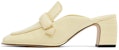 (W) CHARLES & KEITH Square Toe Mule High Heels 'Yellow Strap' Kuning CK1-60361379_AP-YELLOW