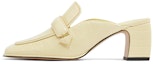 Buy (W) CHARLES & KEITH Square Toe Mule High Heels 'Yellow Strap' Kuning CK1-60361379_AP-YELLOW