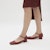 (W) CHARLES & KEITH Kasut Tumit Sederhana 'Simplicity' Hujung Empat Segi CK1-60580200