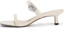 Buy (W) CHARLES & KEITH Kasut Slingback Hujung Petak 'Fashion Slides' CK1-61720147