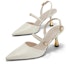 Lookbook (Women) CHARLES & KEITH Stiletto Heeled Sandals 'Pink White' CK1-60361412_CHALK