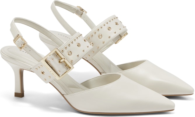 (W) CHARLES & KEITH Sepatu High Heels Runcing 'Stiletto' Bertali dan Berduri CK1-60361470 Order (W) CHARLES & KEITH Sepatu High Heels Runcing 'Stiletto' Bertali dan Berduri CK1-60361470