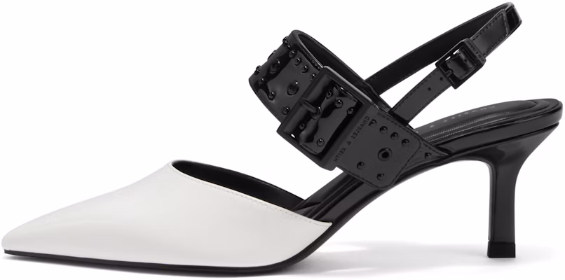 (W) CHARLES & KEITH Sepatu High Heels Runcing 'Stiletto' Bertali dan Berduri CK1-60361470 Purchase (W) CHARLES & KEITH Sepatu High Heels Runcing 'Stiletto' Bertali dan Berduri CK1-60361470