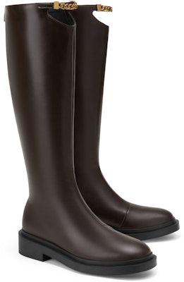 (Women) CHARLES & KEITH Tall Biker Boots 'Retro Moto' CK1-91870002 2