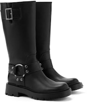 (W) CHARLES & KEITH Bota Alta 'Retro Hebilla Occidental de Caballero' CK1-90360391 Order (W) CHARLES & KEITH Bota Alta 'Retro Hebilla Occidental de Caballero' CK1-90360391