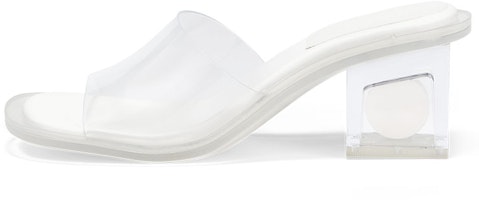 (Women) CHARLES & KEITH Transparent Strap Chunky Heel Sandals 'White' CK1-60920307_WHITE (Women) CHARLES & KEITH Transparent Strap Chunky Heel Sandals 'White' CK1-60920307_WHITE