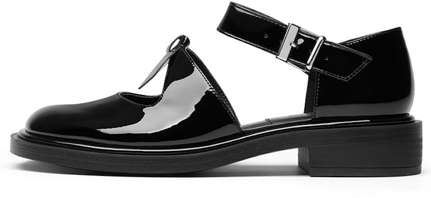 CHARLES&KEITH 扭結繫帶飾粗跟瑪麗珍鞋 女款 Order CHARLES&KEITH 扭結繫帶飾粗跟瑪麗珍鞋 女款