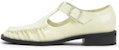 (Women) CHARLES & KEITH Vintage Pleated Low Heel 'PU Fabric' CK1-70380950