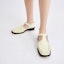 Order (Women) CHARLES & KEITH Vintage Pleated Low Heel 'PU Fabric' CK1-70380950
