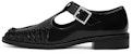 (Women) CHARLES & KEITH Vintage Pleated Low Heel 'PU Fabric' CK1-70380950