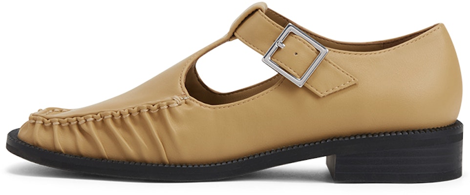 (Women) CHARLES & KEITH Vintage Pleated Low Heel 'PU Fabric' CK1-70380950 Purchase (Women) CHARLES & KEITH Vintage Pleated Low Heel 'PU Fabric' CK1-70380950