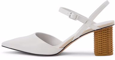 (Women) CHARLES & KEITH Charles & Keith Woven Chunky High Heel Pumps 'Pointed Toe' CK1-60280385 (Women) CHARLES & KEITH Charles & Keith Woven Chunky High Heel Pumps 'Pointed Toe' CK1-60280385