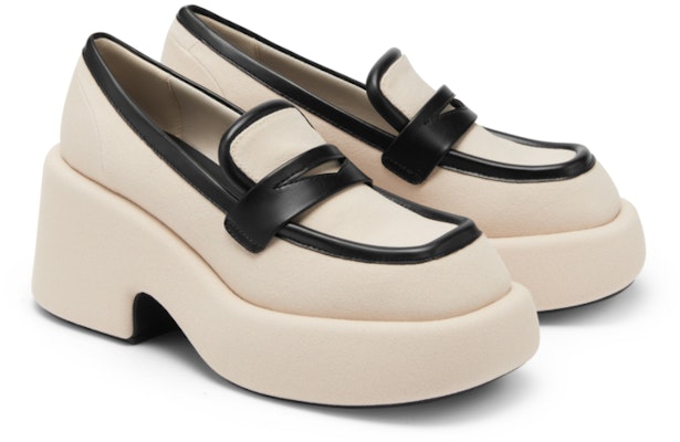 (W) Charles & Keith Loafers Sol Tebal Tenun 'Retro Colourblock' CK1-80580132 Order (W) Charles & Keith Loafers Sol Tebal Tenun 'Retro Colourblock' CK1-80580132