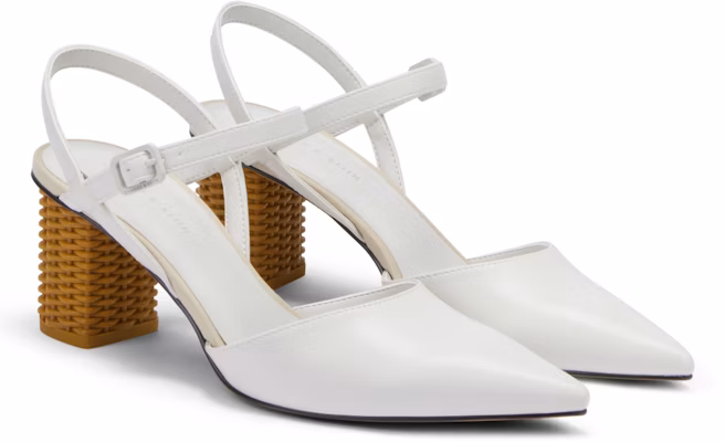 CHARLES&KEITH 編織粗高跟尖頭高筒鞋 女款 Order CHARLES&KEITH 編織粗高跟尖頭高筒鞋 女款